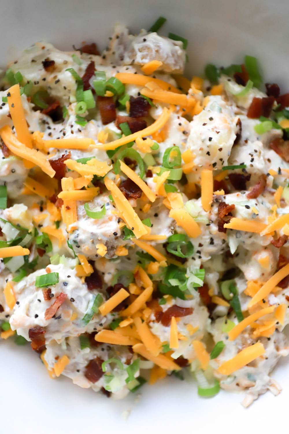 Loaded Baked Potato Salad (for Labor Day!) | FunnyLove